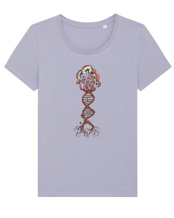 Mushroom DNA Mycology Shroom Trippy Lavender