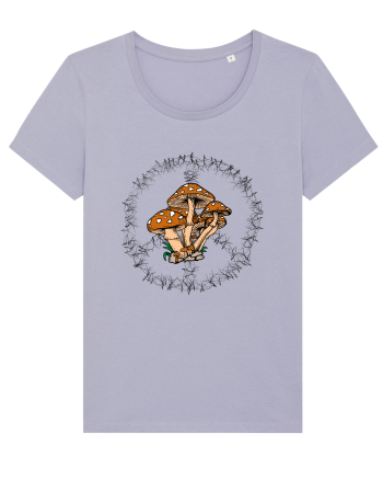 Mushroom Hippie Sign Lavender