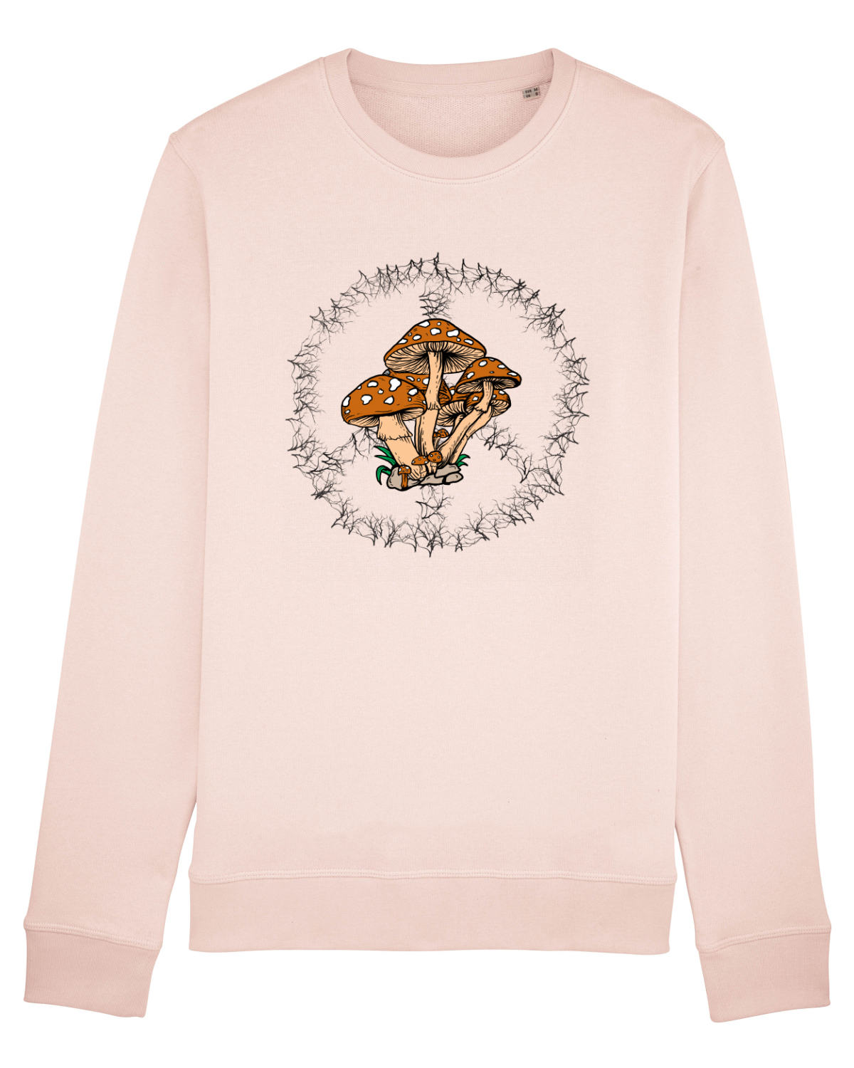 Bluză mânecă lungă Unisex Rise Candy Pink