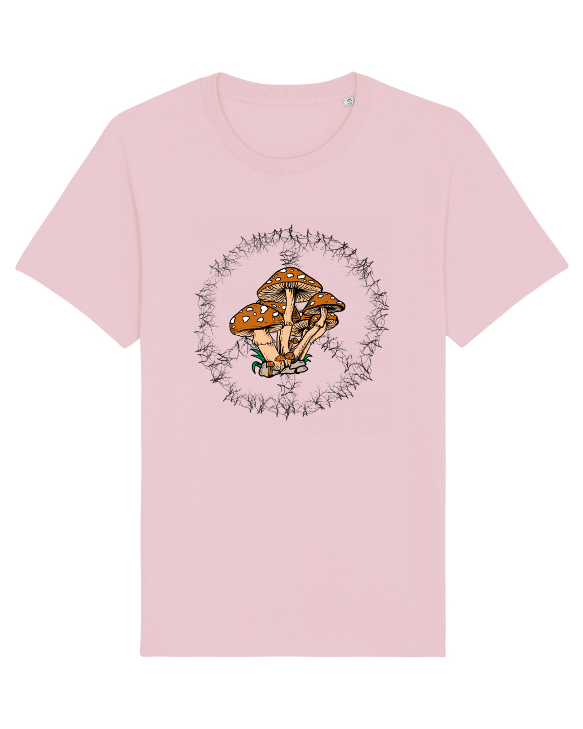 Tricou mânecă scurtă Unisex Rocker Cotton Pink