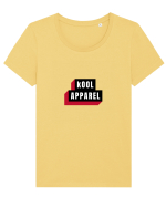 Kool Apparel Tricou mânecă scurtă guler larg fitted Damă Expresser