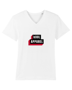 Kool Apparel Tricou mânecă scurtă guler V Bărbat Presenter