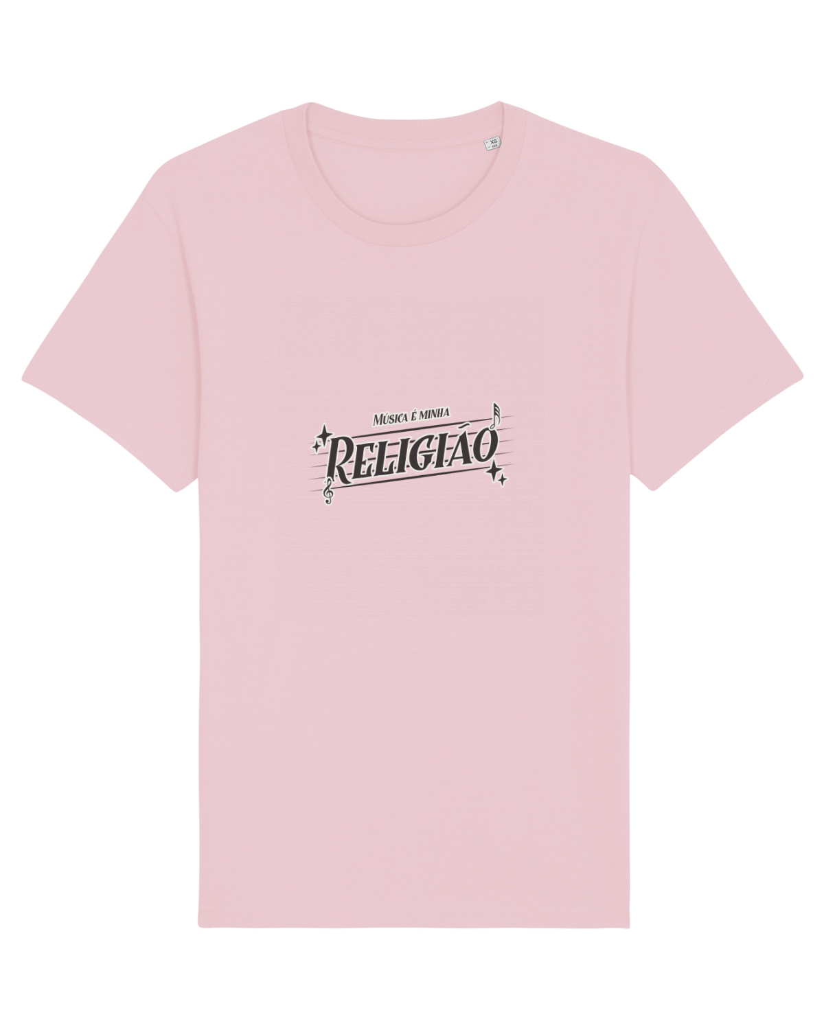 Tricou mânecă scurtă Unisex Rocker Cotton Pink