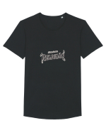 Music is Religion Tricou mânecă scurtă guler larg Bărbat Skater