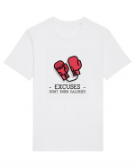 NO EXCUSES Tricou mânecă scurtă Unisex Rocker