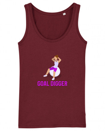 GOAL DIGGER Burgundy