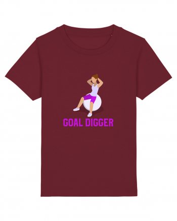 GOAL DIGGER Burgundy