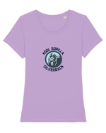 Kool Gorilla Silverback Tricou mânecă scurtă guler larg fitted Damă Expresser