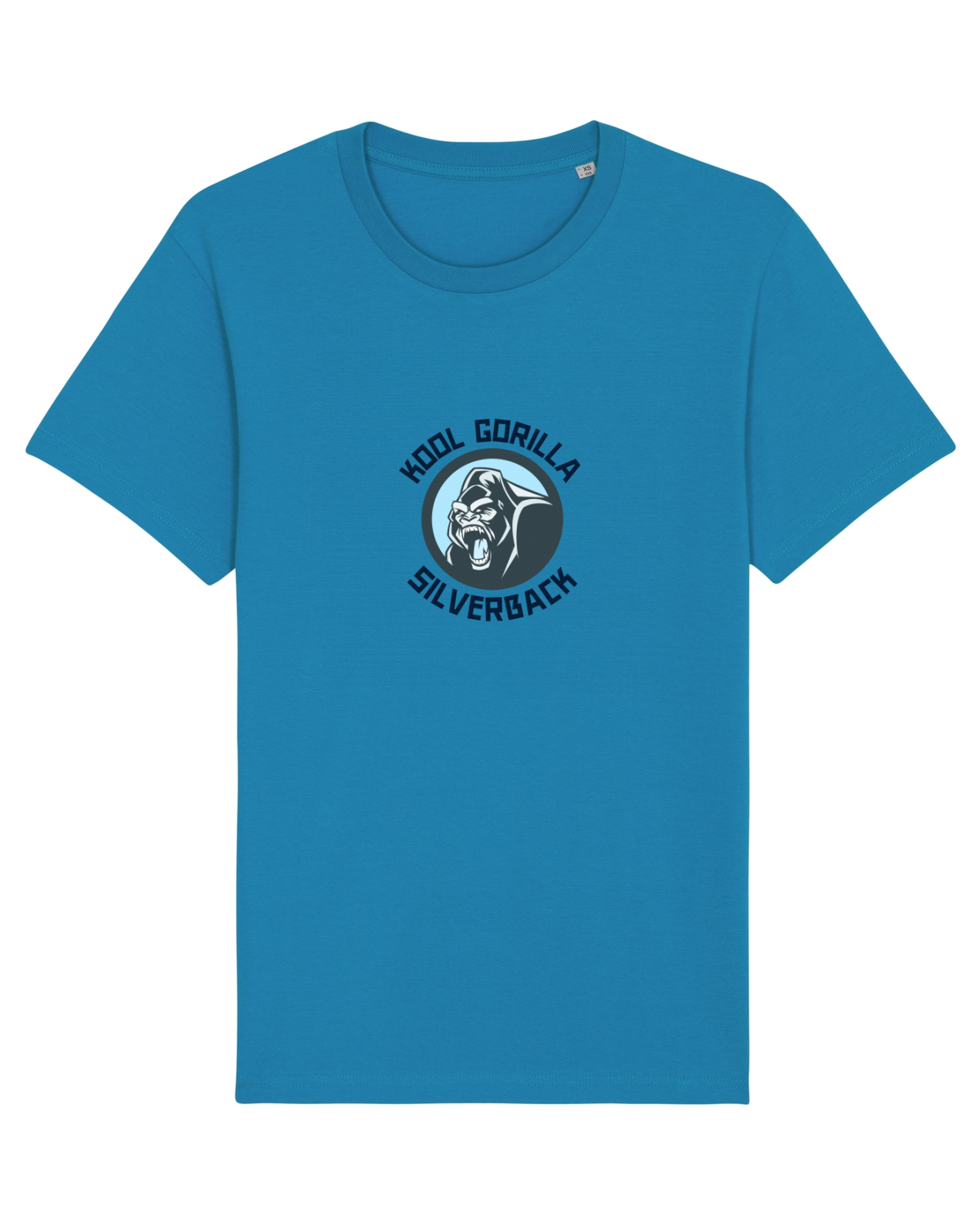 Tricou mânecă scurtă Unisex Rocker Azur