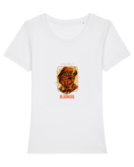 Kool Gorilla Oldskool Tricou mânecă scurtă guler larg fitted Damă Expresser