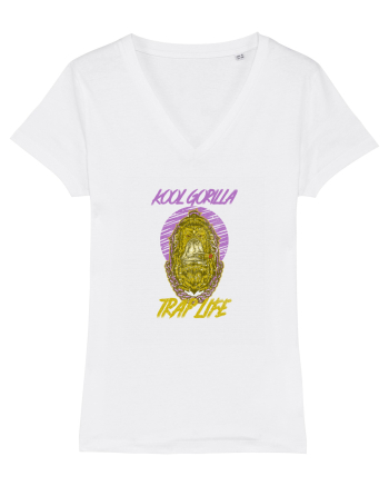 Kool Gorilla Trap Life White