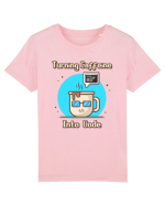 Turning Caffeine into Code Tricou mânecă scurtă  Copii Mini Creator