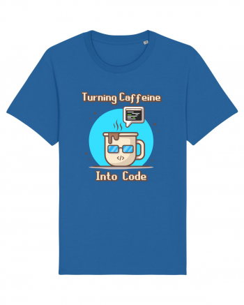 Turning Caffeine into Code Royal Blue