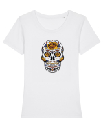 Sexy Tricou mânecă scurtă guler larg fitted Damă Expresser