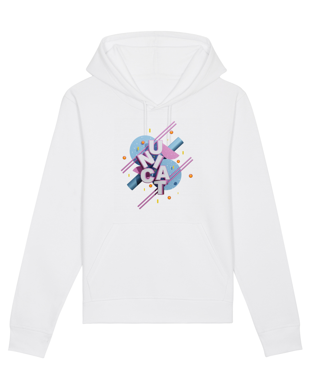 Hanorac Unisex Drummer White