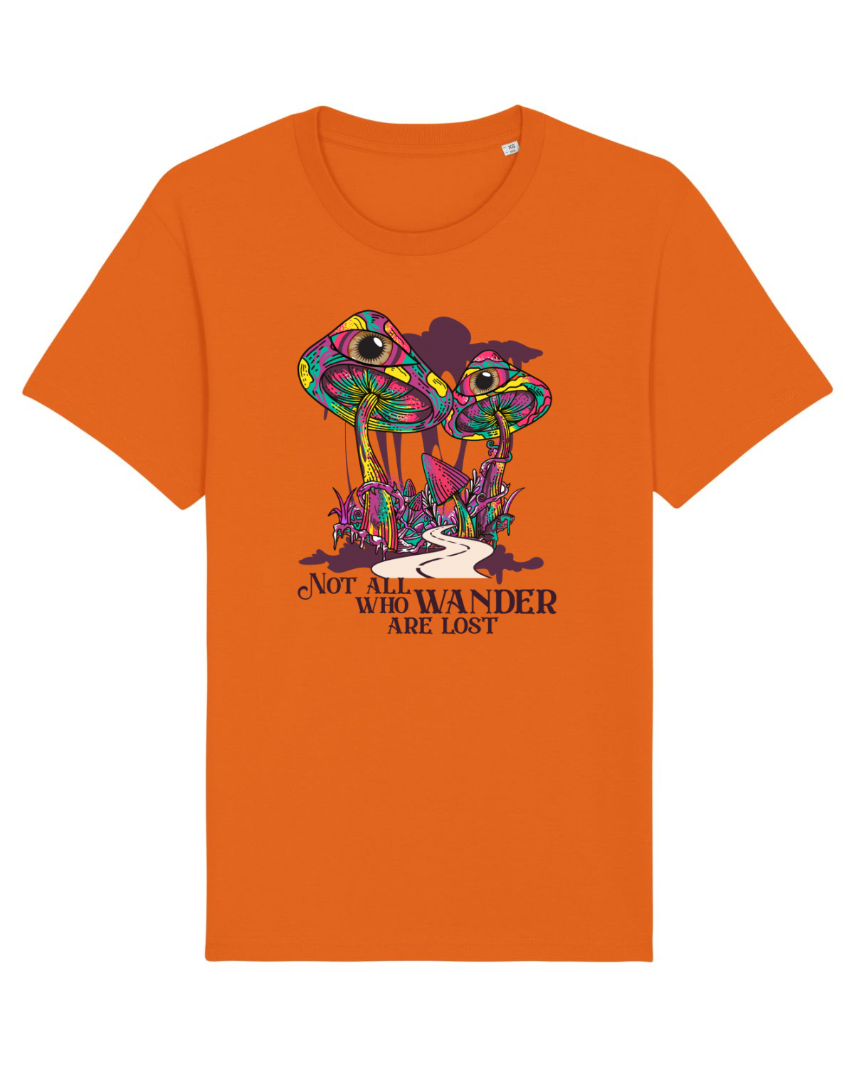 Tricou mânecă scurtă Unisex Rocker Bright Orange