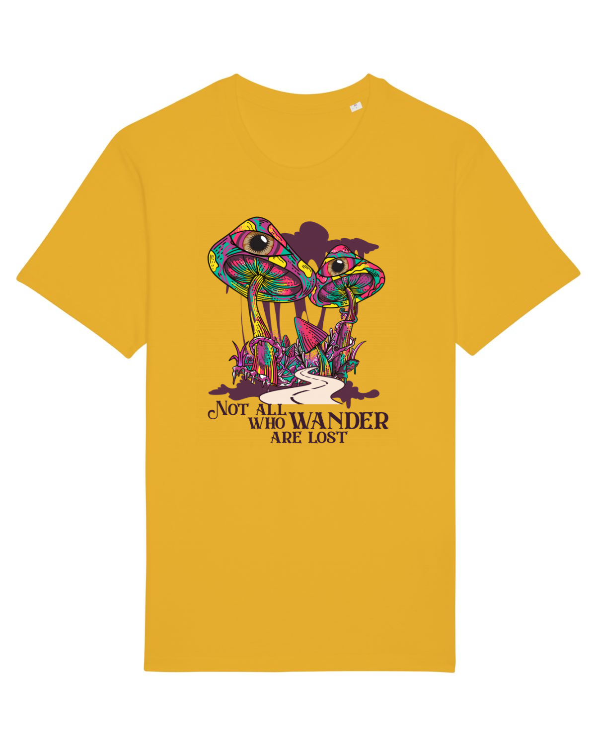 Tricou mânecă scurtă Unisex Rocker Spectra Yellow