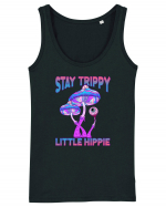 Stay Trippy Little Hippie Retro Psychedelic Maiou Damă Dreamer