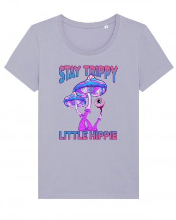 Stay Trippy Little Hippie Retro Psychedelic Lavender