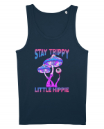 Stay Trippy Little Hippie Retro Psychedelic Maiou Bărbat Runs