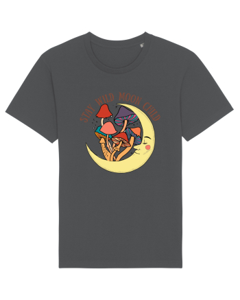 Stay Wild Moon Child Mushroom Moon Anthracite