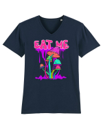 Eat Me Mushroom Hippie Tricou mânecă scurtă guler V Bărbat Presenter