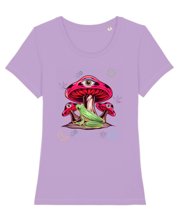  Frog Mushroom Galaxy Psychedelic Lavender Dawn