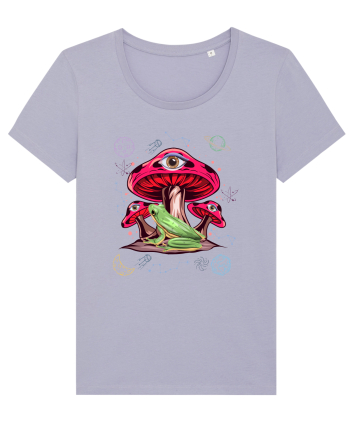  Frog Mushroom Galaxy Psychedelic Lavender