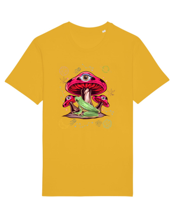 Frog Mushroom Galaxy Psychedelic Spectra Yellow