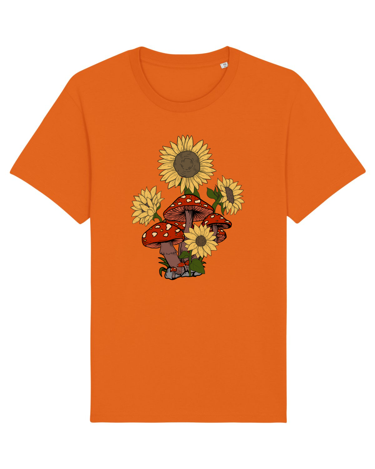 Tricou mânecă scurtă Unisex Rocker Bright Orange