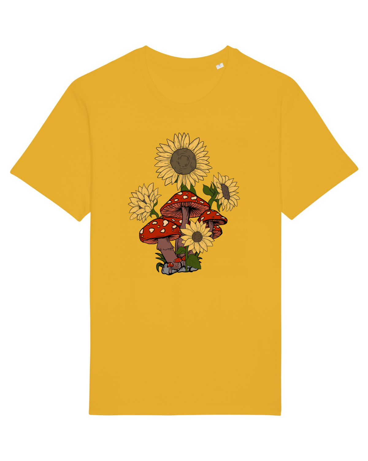 Tricou mânecă scurtă Unisex Rocker Spectra Yellow