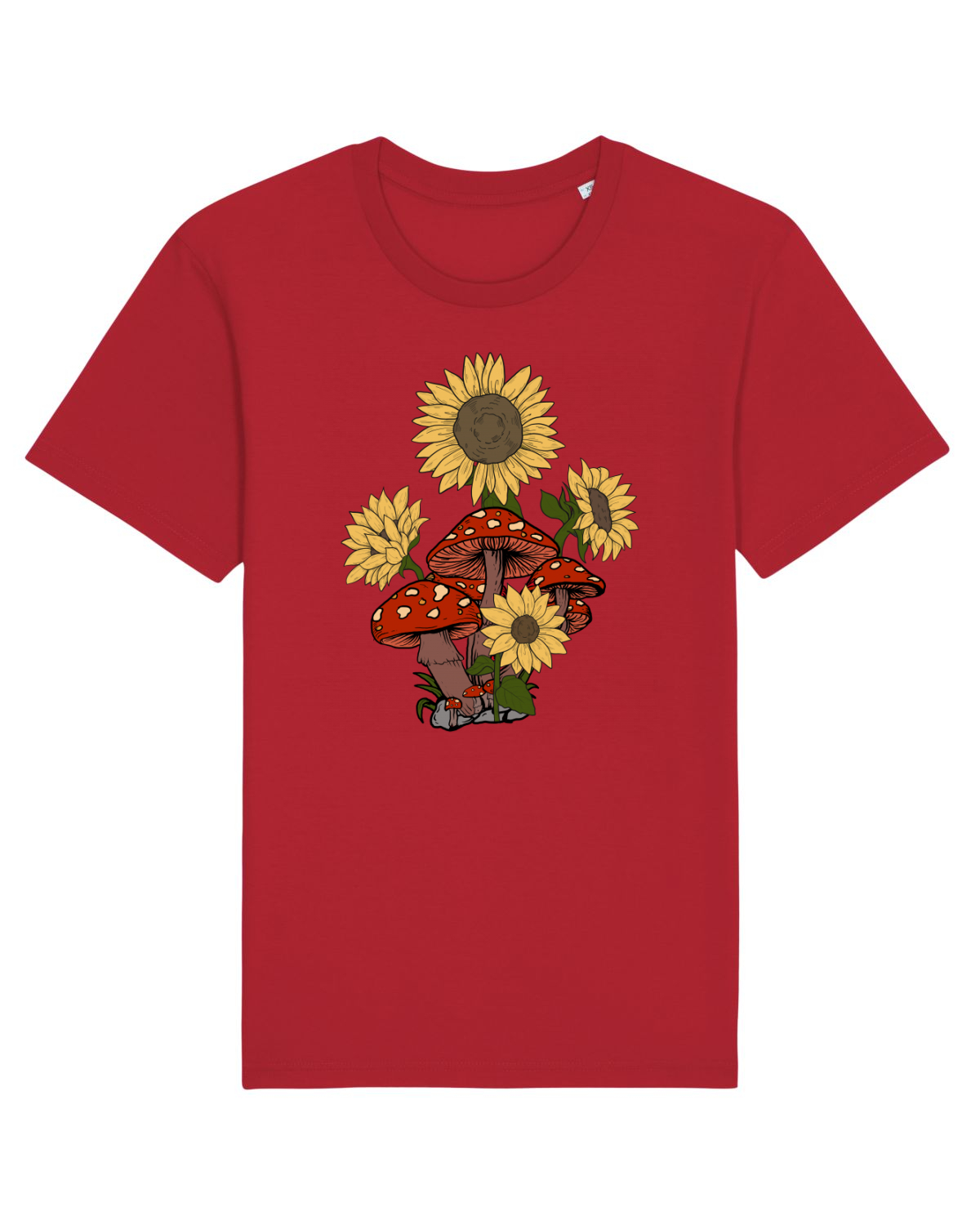 Tricou mânecă scurtă Unisex Rocker Red