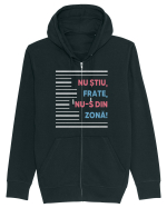 Nu știu, frate, nu-s din zonă! Hanorac cu fermoar Unisex Connector