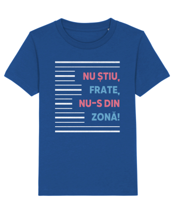 Nu știu, frate, nu-s din zonă! Majorelle Blue