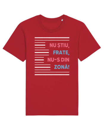 Nu știu, frate, nu-s din zonă! Red