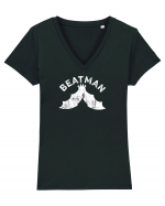 Beatman Tricou mânecă scurtă guler V Damă Evoker