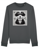 smile dog Bluză mânecă lungă Unisex Rise