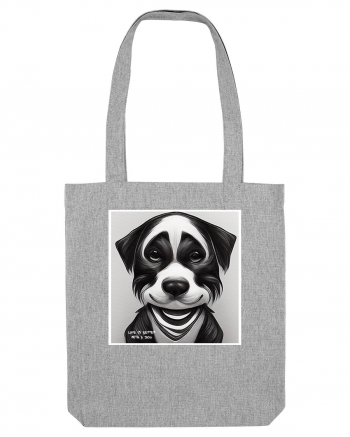 cute dog Heather Grey