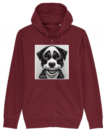 cute dog Burgundy