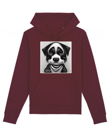 cute dog Burgundy