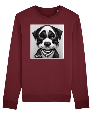 cute dog Burgundy