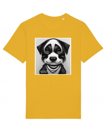 cute dog Spectra Yellow