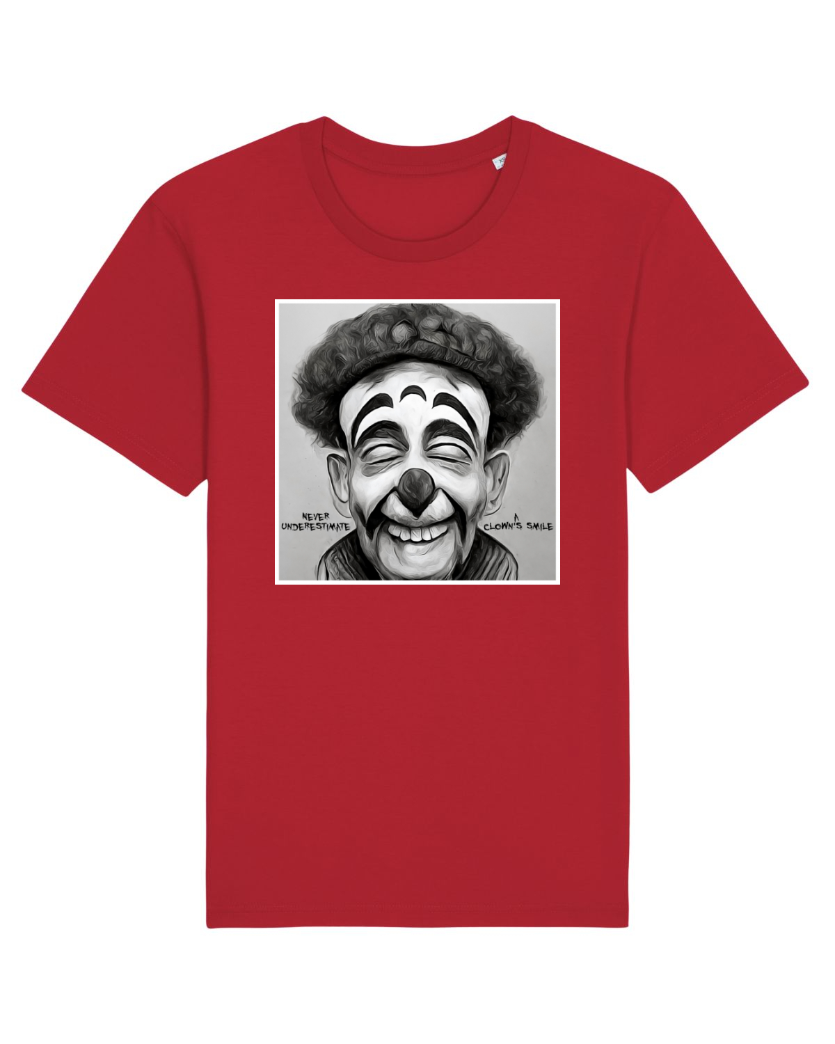 Tricou mânecă scurtă Unisex Rocker Red