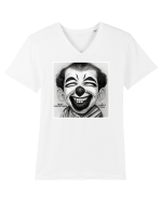 clown Tricou mânecă scurtă guler V Bărbat Presenter