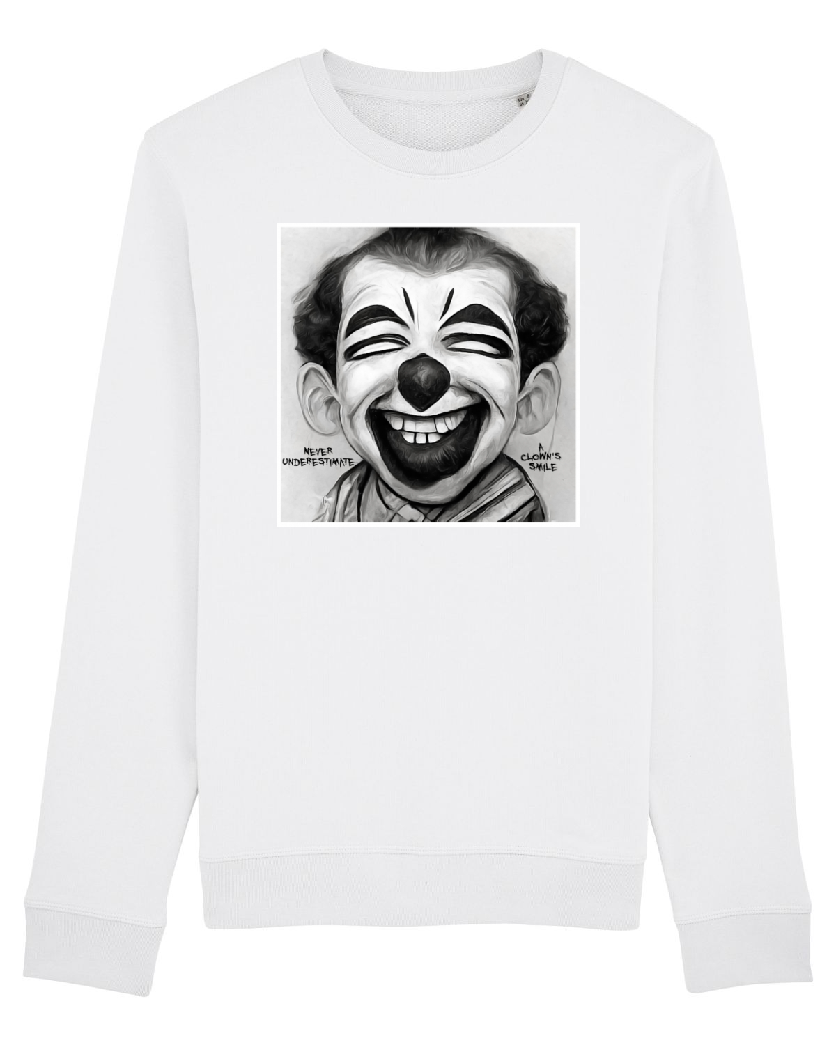 Bluză mânecă lungă Unisex Rise White