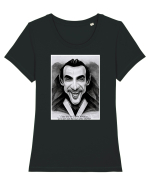 dracula Tricou mânecă scurtă guler larg fitted Damă Expresser