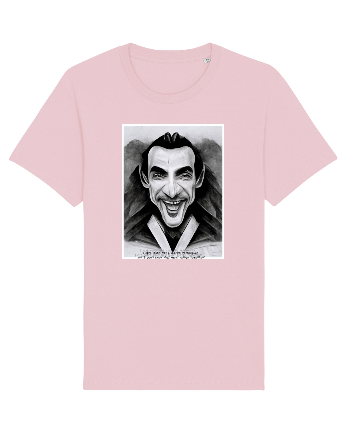 Tricou mânecă scurtă Unisex Rocker Cotton Pink