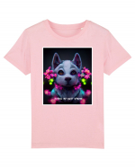 husky puppy Tricou mânecă scurtă  Copii Mini Creator