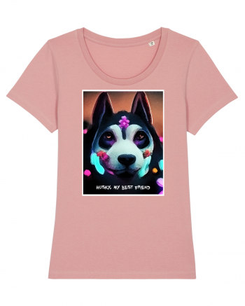 husky siberian dog Canyon Pink