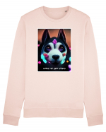 husky siberian dog Bluză mânecă lungă Unisex Rise